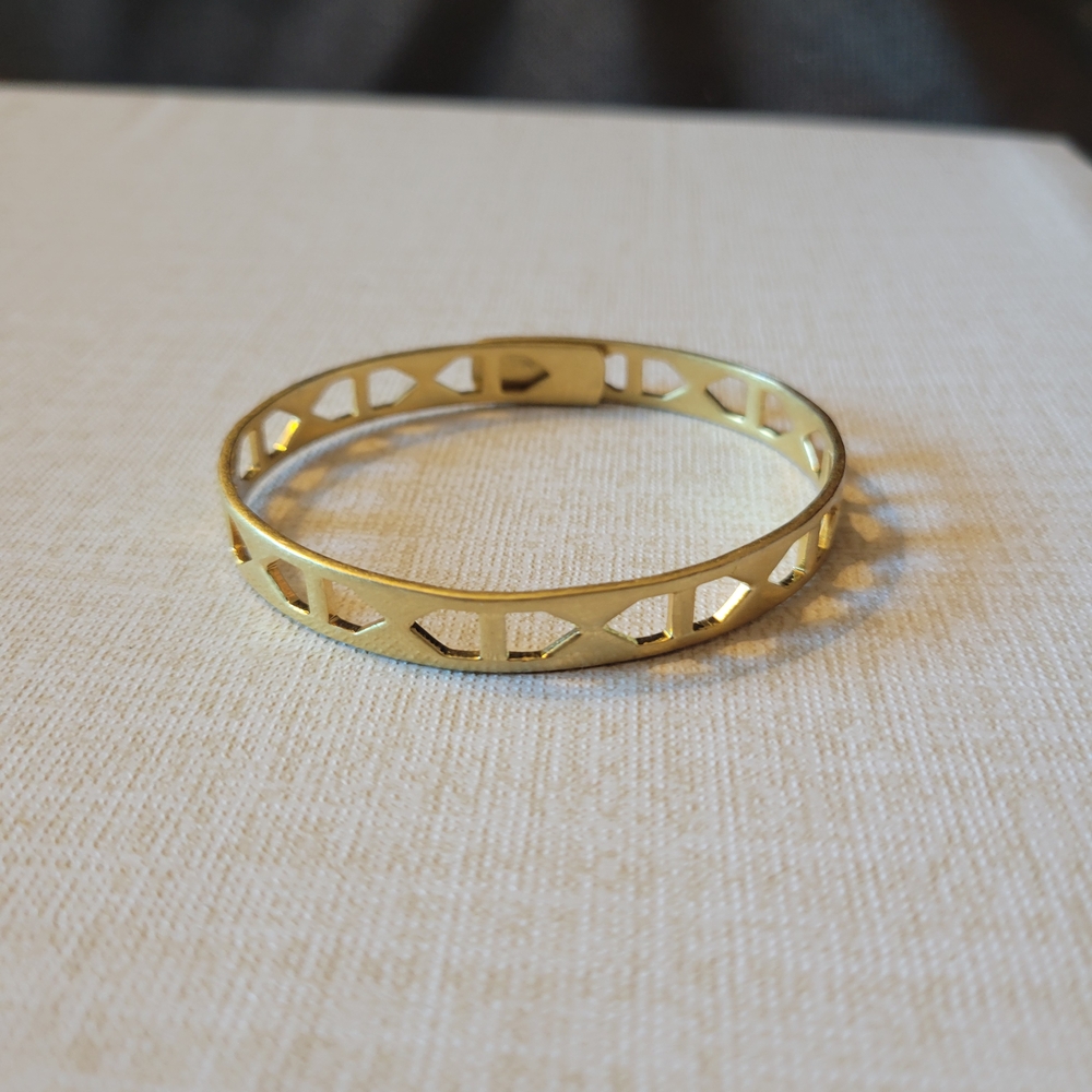 Madewell Geometric Gold Bracelet